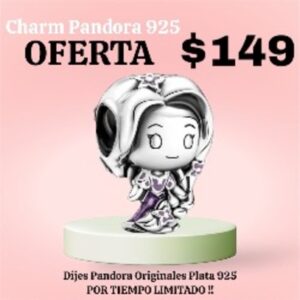 Pandora Charm Raton Original  Hermosa De Super Calidad Resiste El Agua y Sudor Joya Fina