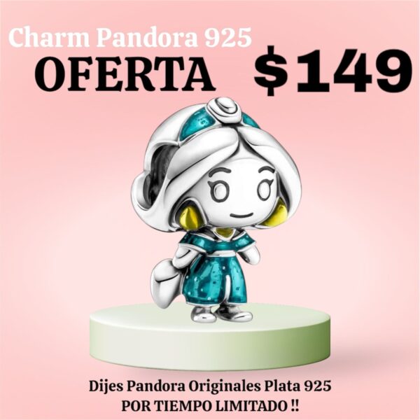 Pandora Charm Aladdin Original  Hermosa De Super Calidad Resiste El Agua y Sudor Joya Fina